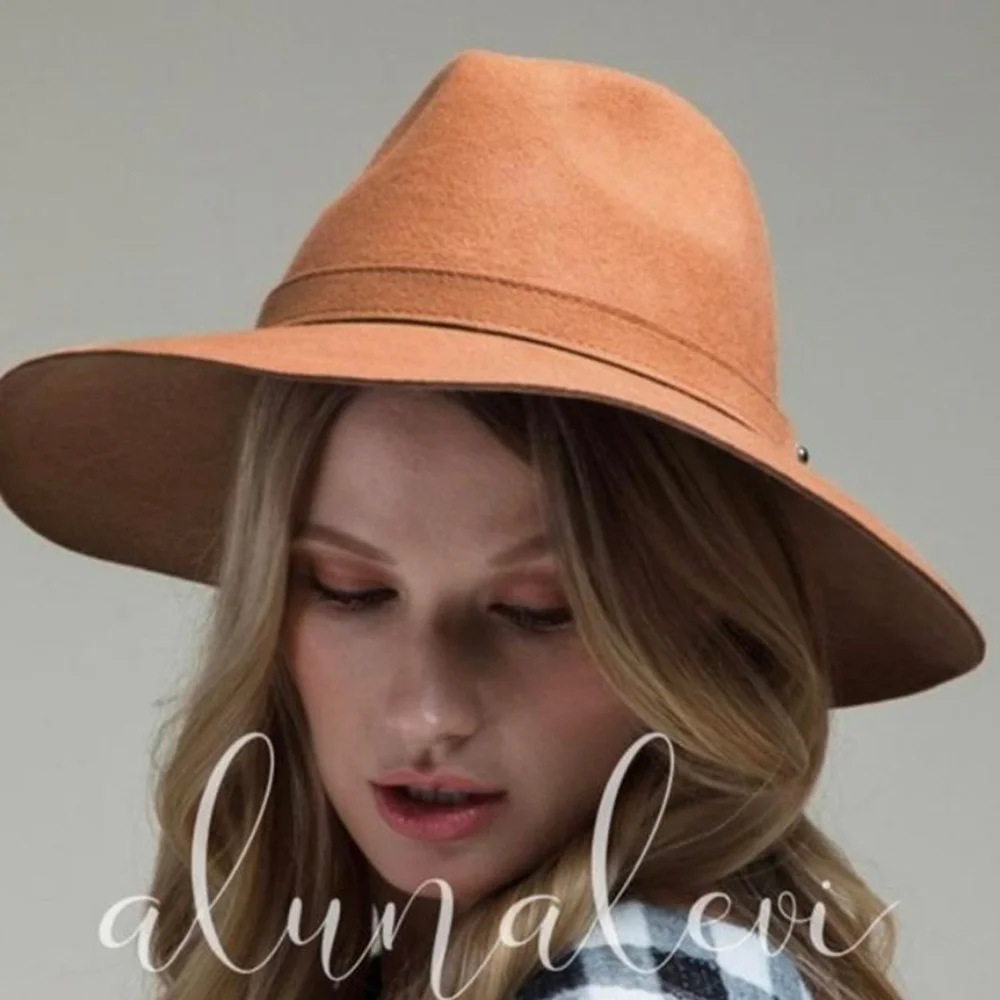 Fedora Hats Pecan or Dark Grey 🎉2×HOST PICK🎉